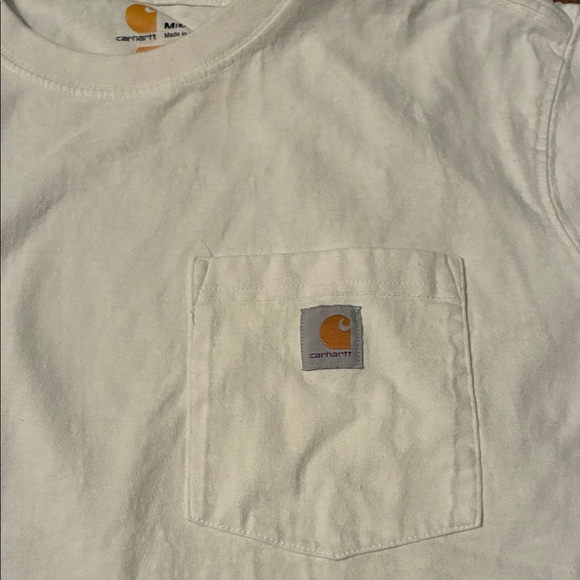 Carhartt Kids 8-10 White Short Sleeve Tee - Picture 3 of 6